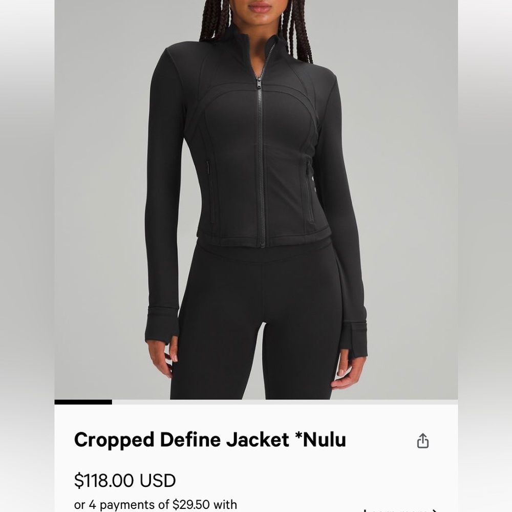 Cropped Define Jacket *Nulu